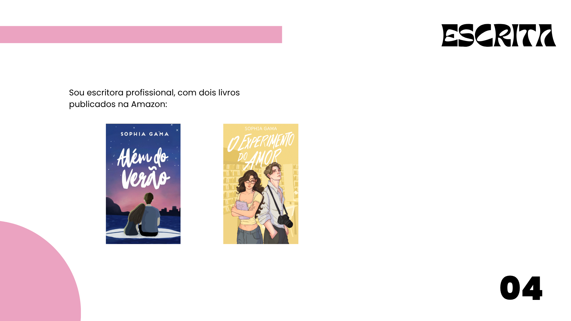 Livros de Sophia Gama